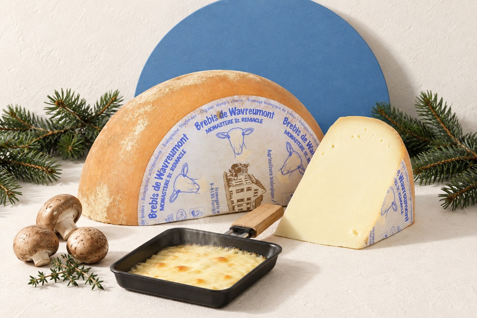 Nur Schaf · Wintermotiv – Serviervorschlag