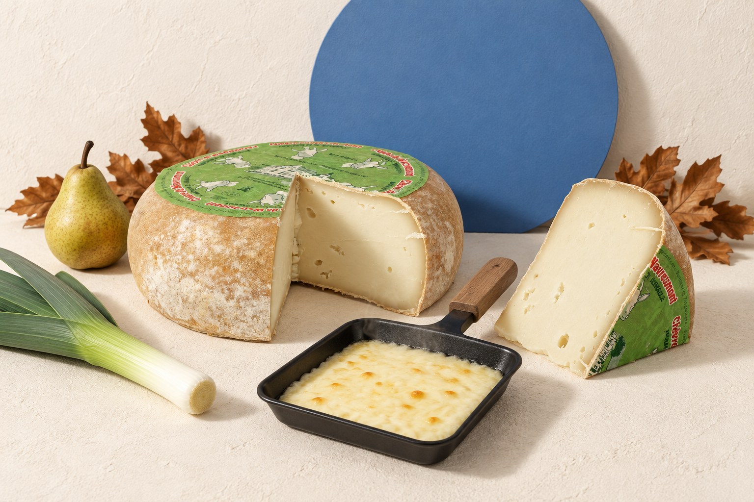 Raclette mit Ziegenkäse – Serviervorschlag