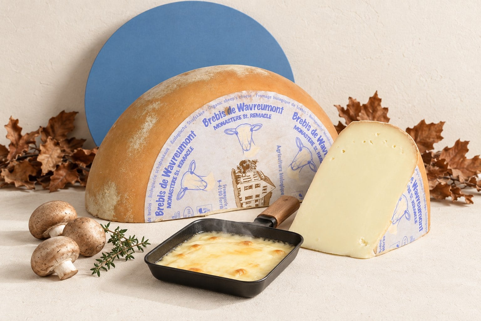 Raclette mit Schafkäse